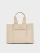 Charles & Ke*th - Mini Shalia Tote Bag -Beige-ON SALE