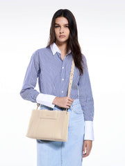 Charles & Ke*th - Mini Shalia Tote Bag -Beige-ON SALE