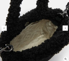 UG* Maribel Mini Sherpa Bag - Black-ON SALE