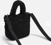 UG* Maribel Mini Sherpa Bag - Black-ON SALE