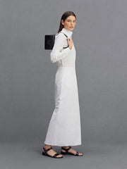 Charles & Ke*th - Leather Boxy Bag - Black - On Sale