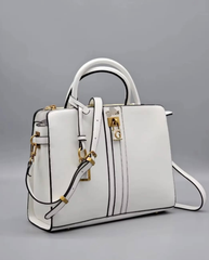 Gues* - Ginevra elite society satchel - White-ON SALE