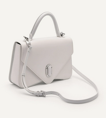 PEDR* - Zenith Leather Handbag - White