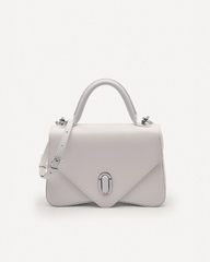 PEDR* - Zenith Leather Handbag - White