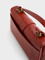 Charles & Ke*th - Eilith Buckled Bag - BRICK -ON SALE