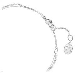 Swar*vski -Hyperbola bangle Infinity, White, Rhodium plated-5684049