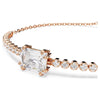 Swar*vski -Matrix bracelet Mixed cuts, White, Rose gold-tone plated-5730706