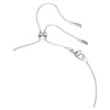 Swar*vski -Mesmera pendant Pear cut, White, Rhodium plated-5723146