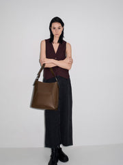 Charles & Ke*th -  Nasrin Geometric Tote Bag - BLACK