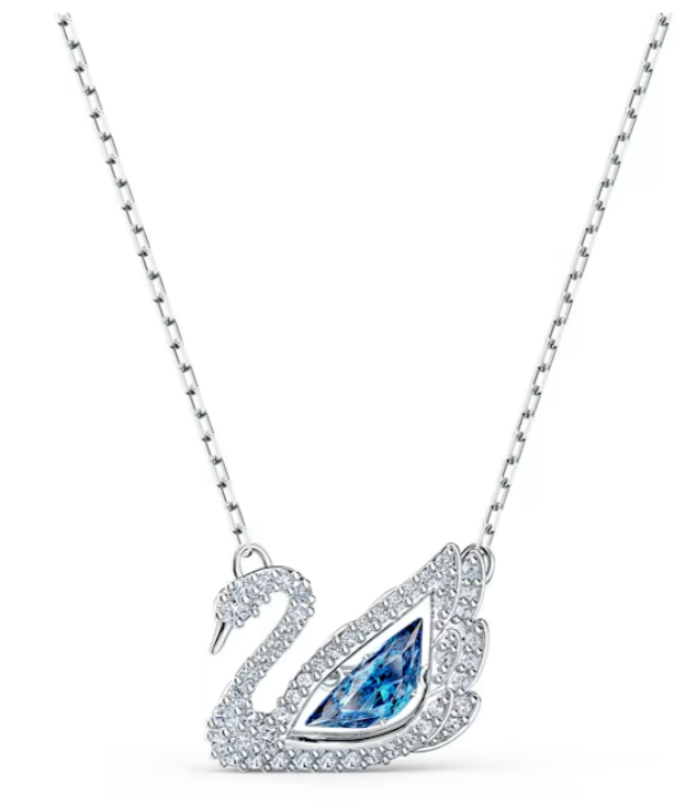Swar*vski - Dancing Swan necklace - 5533397-ON SALE