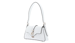 Gues* -  Adi 4G logo shoulder bag - White
