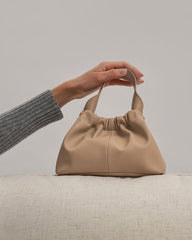 Charles & Ke*th - Ally Ruched Slouchy Bag - Khaki