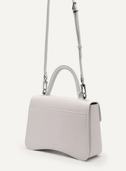 PEDR* - Zenith Leather Handbag - White