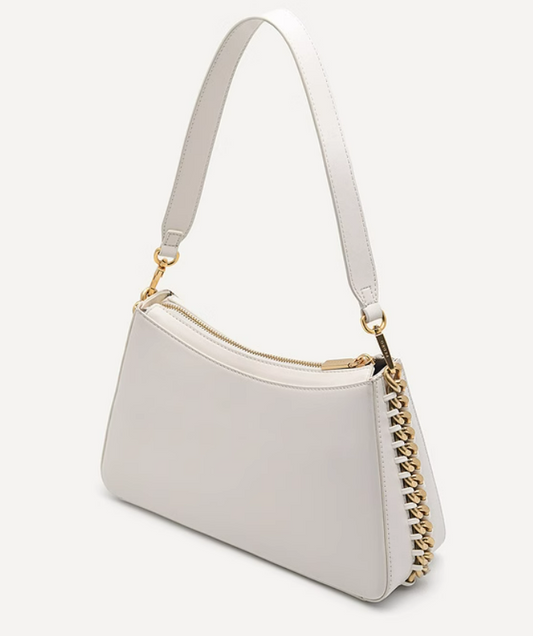 PEDR* -  Chain Detail Shoulder Bag - YELLOW-EID SALE!