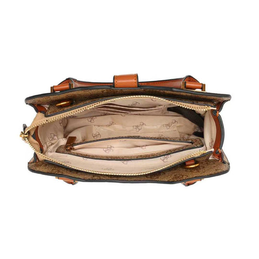 Gues* - Kuba Small Satchel - Cognac LOGO