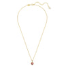 Swar*vski -Chroma pendant Heart, Pink, Gold-tone plated-5648750