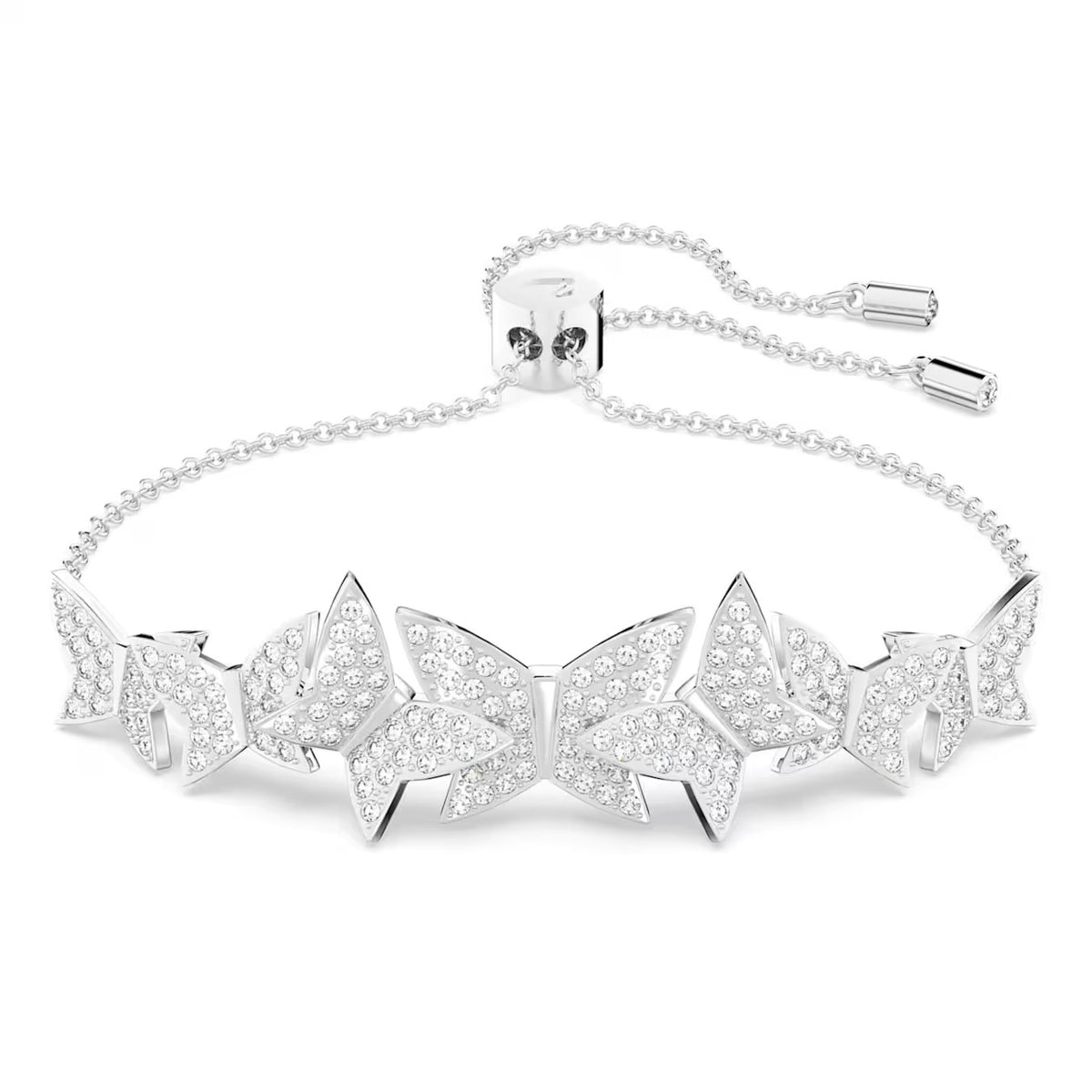 Swar*vski -Idyllia Lilia bracelet Butterfly, White, Rhodium plated-5636429
