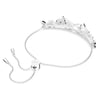 Swar*vski -Idyllia Lilia bracelet Butterfly, White, Rhodium plated-5636429