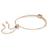 Swar*vski -Matrix bracelet Mixed cuts, White, Rose gold-tone plated-5730706