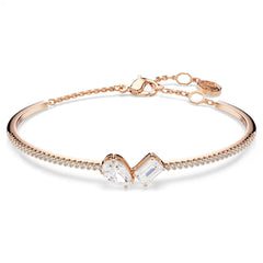 Swar*vski -Mesmera bangle Mixed cuts, White, Rose gold-tone plated-5734247
