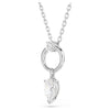 Swar*vski -Mesmera pendant Pear cut, White, Rhodium plated-5723146