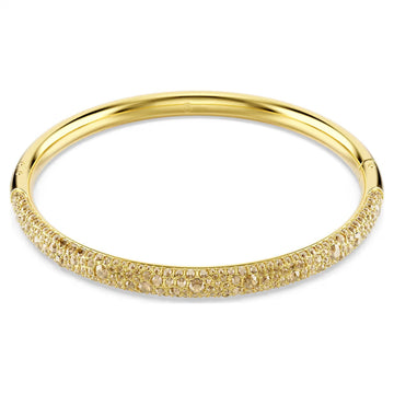Swar*vski -Sublima bangle Snow pavé, Gold tone, Gold-tone plated-5723336