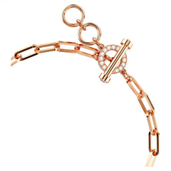 Swar*vski -Teddy bracelet Bear, Pink, Rose gold-tone plated-5642978